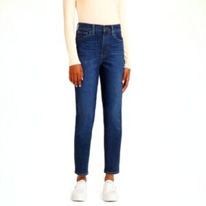 Levi's Dark Wash High-Waisted Mom Jeans 30